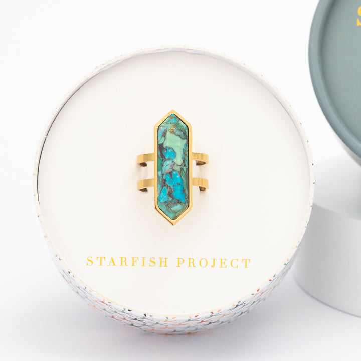 Wild and Free Turquoise Ring