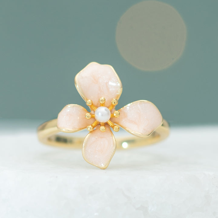 Hope in Bloom Ring in Misty Rose