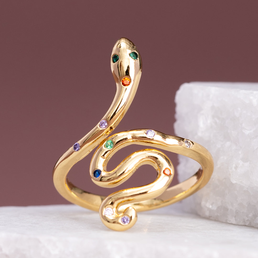 Snake 'Little Dragon' Ring