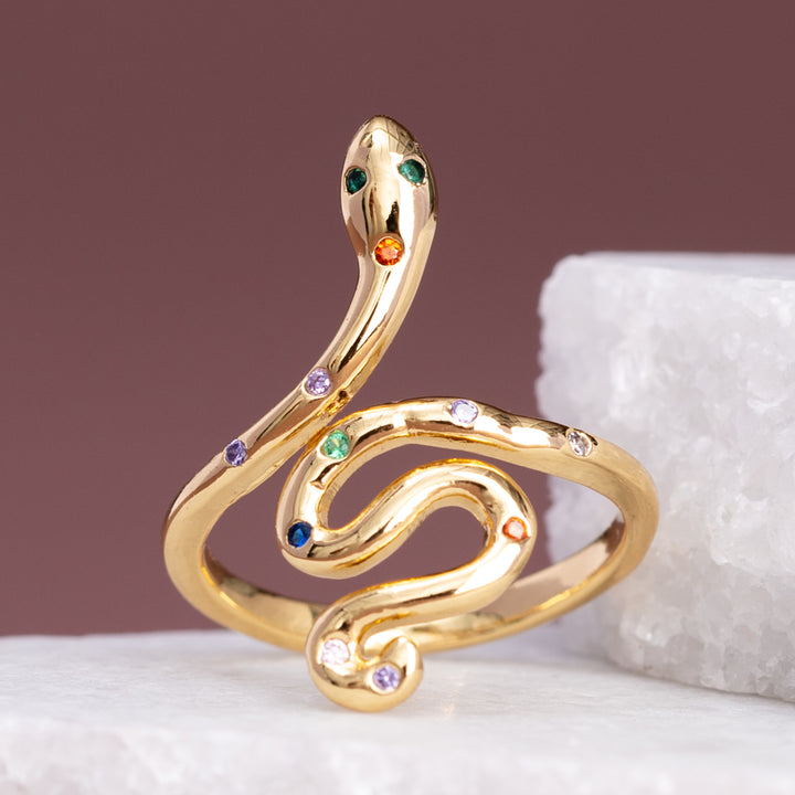 Snake 'Little Dragon' Ring