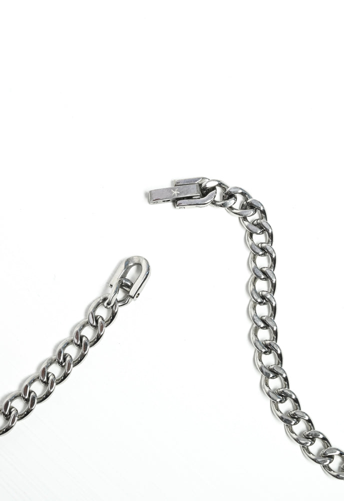 Linked Curb Chain in Stainless Steel