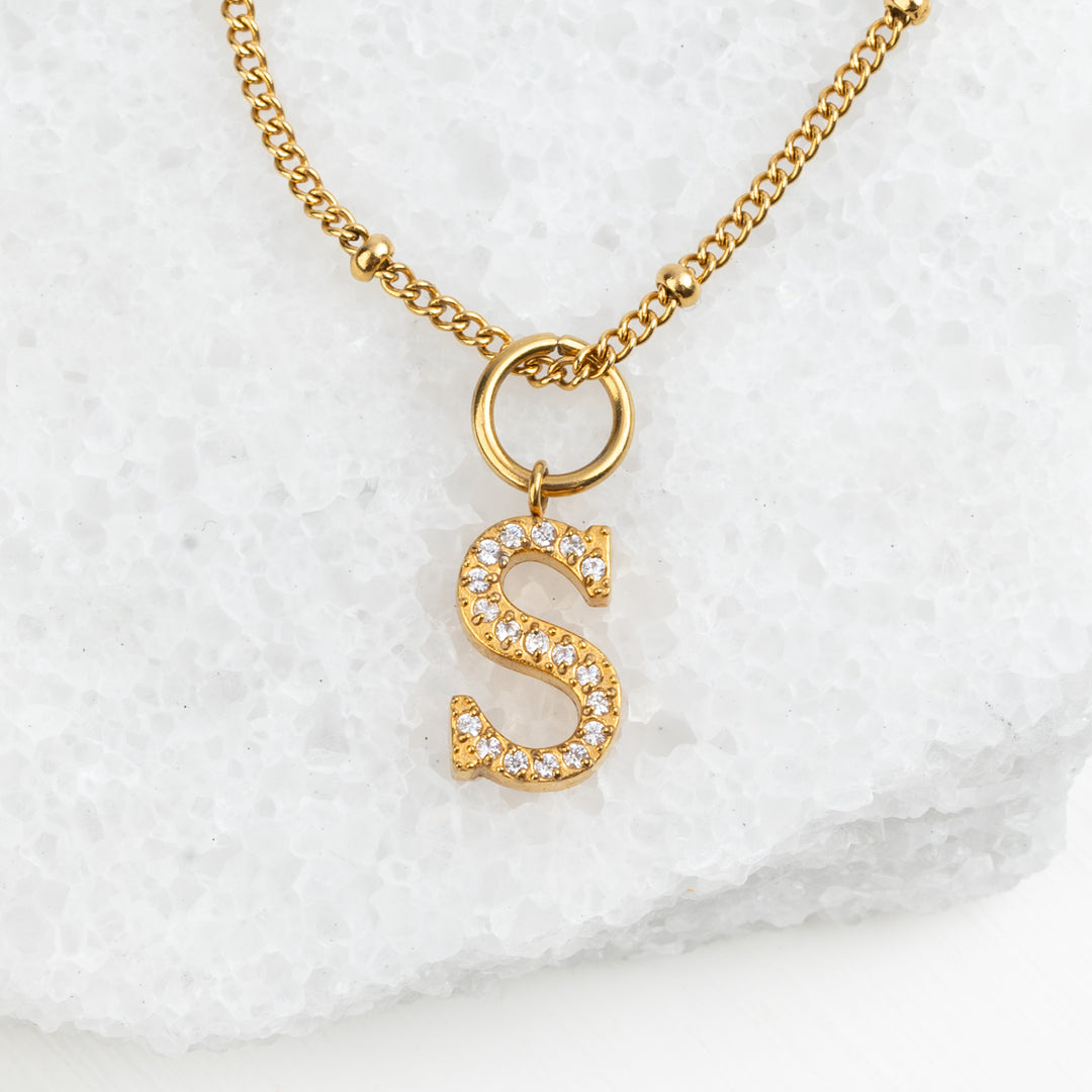 Gold Chain Necklace for Charms