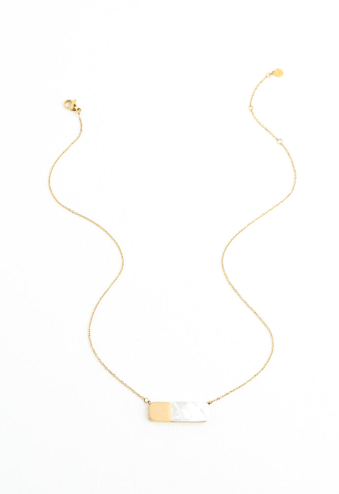 Courage Light and Gold Necklace