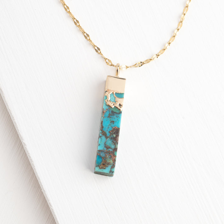 Brayden Turquoise Pendant Necklace