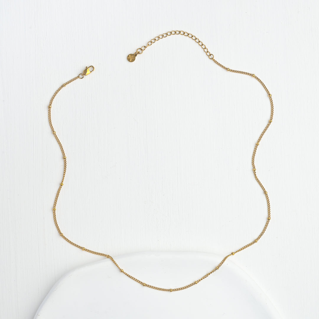 Gold Chain Necklace for Charms