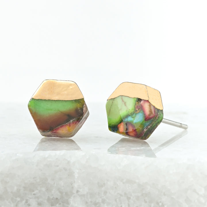 Sedona Stud Earrings Multi-Colored