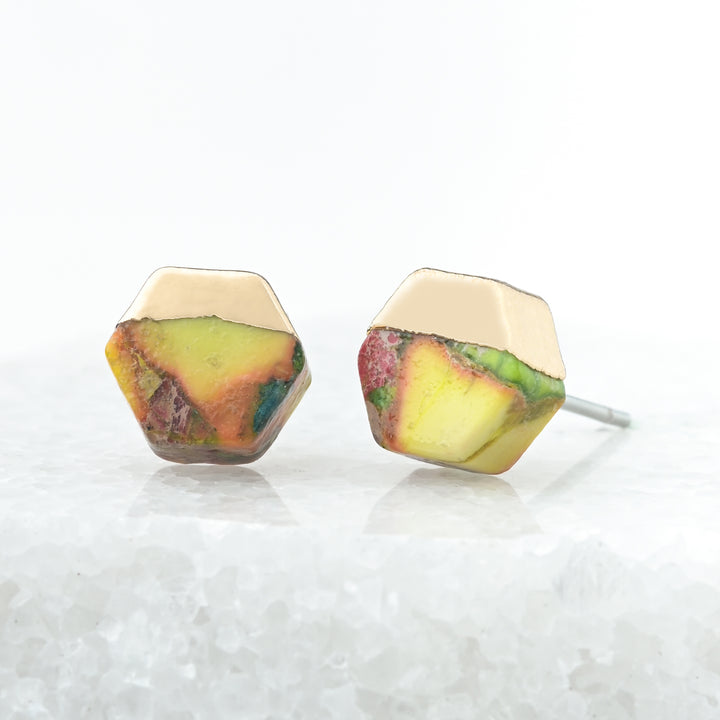 Sedona Stud Earrings Multi-Colored