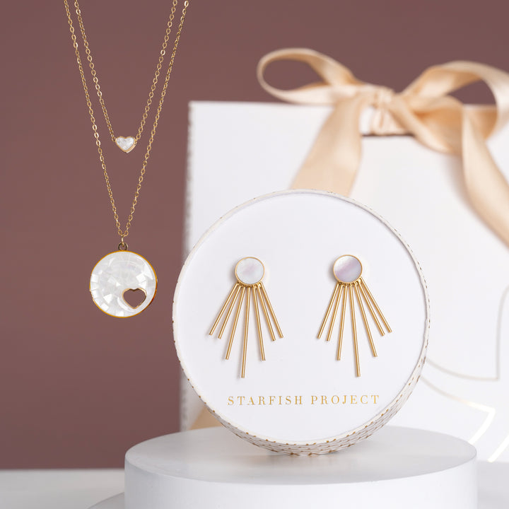 Journey Together Gift Set in Mother of Pearl