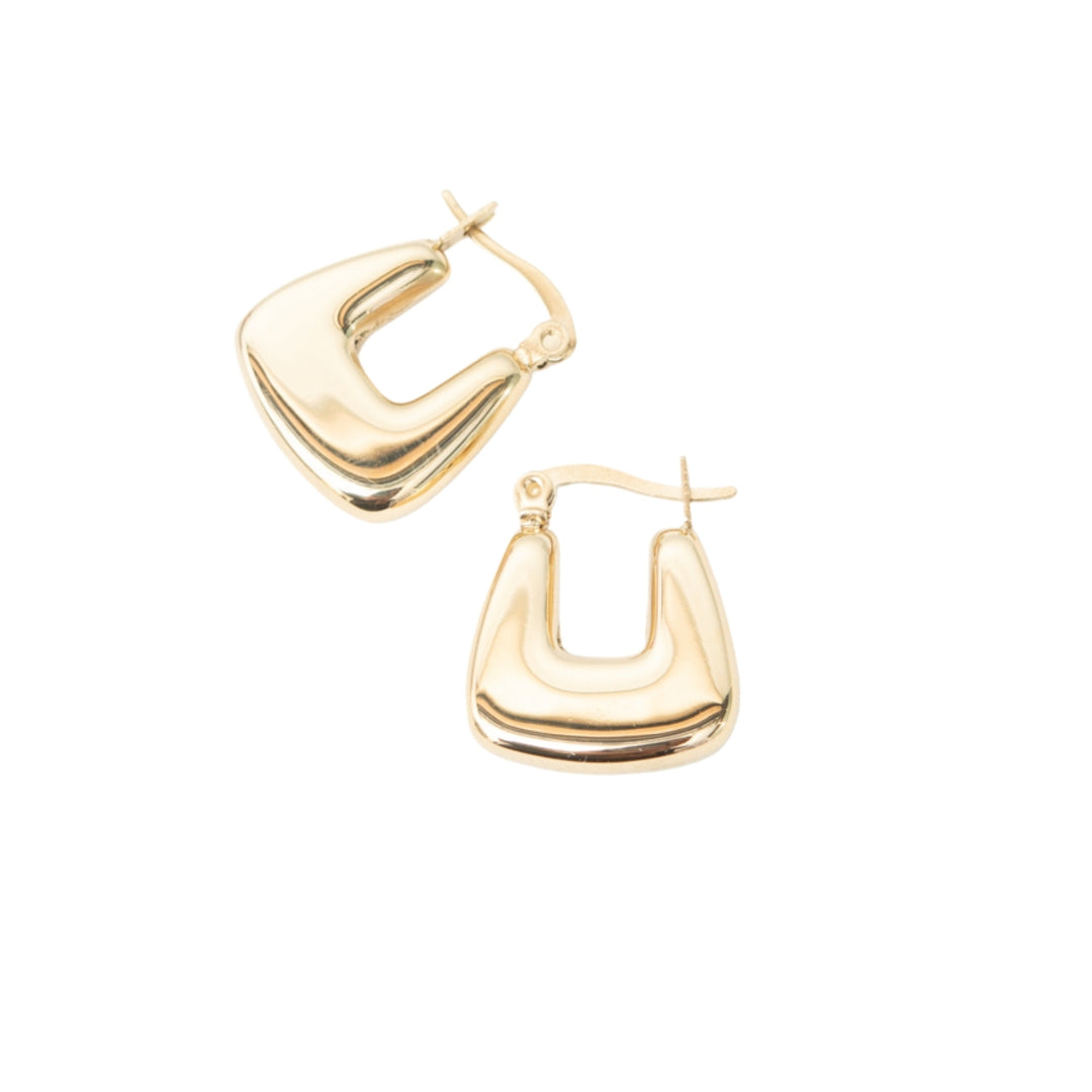 Royale Gold Hoops