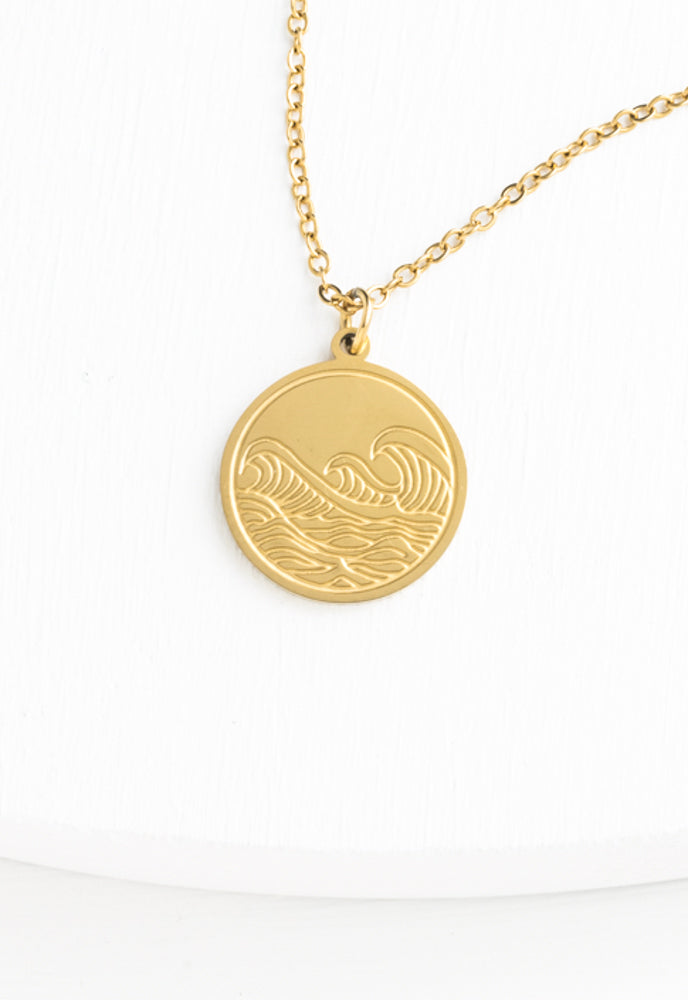 Ocean Adventure Necklace in Gold