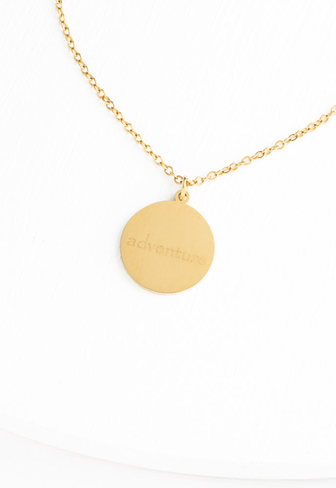 Ocean Adventure Necklace in Gold