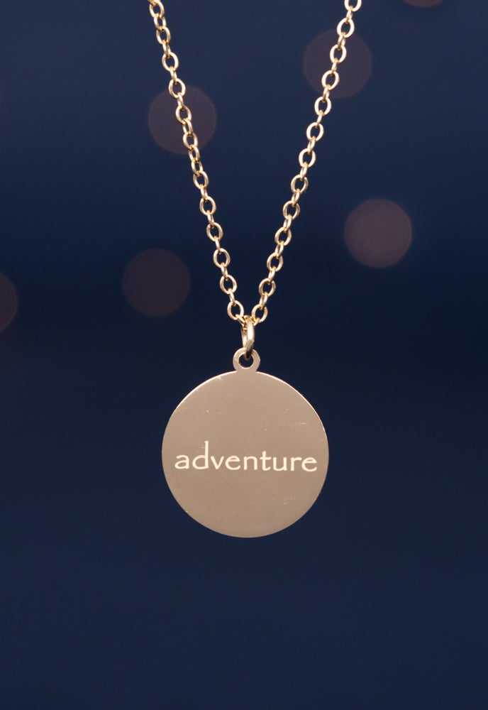 Ocean Adventure Necklace in Gold