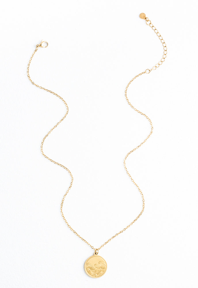 Ocean Adventure Necklace in Gold